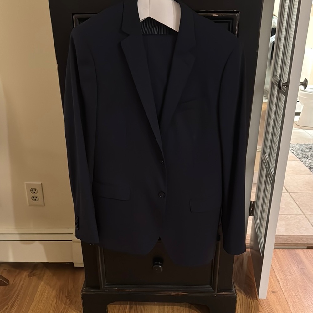 Banana Republic Black Blazer Tailored Sport Coat